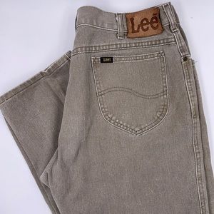 Lee vintage tan jeans size W36 L30